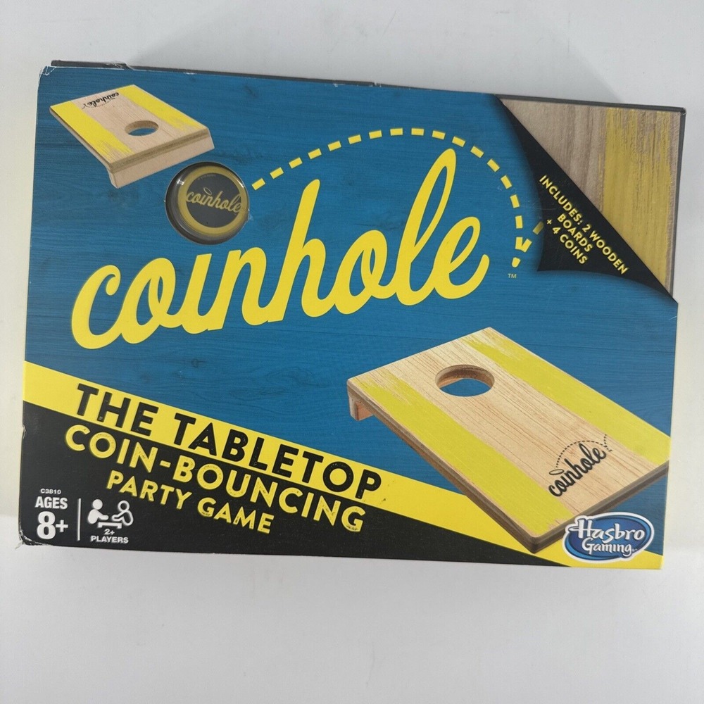 Coinhole The Tabletop Coin-Bouncing Party Drinking Game New Sealed 2016